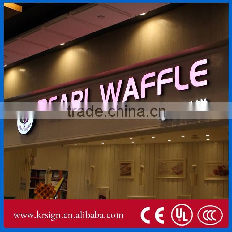 wholesale price light letter sign, logo free shipping for bulk order wholesale price