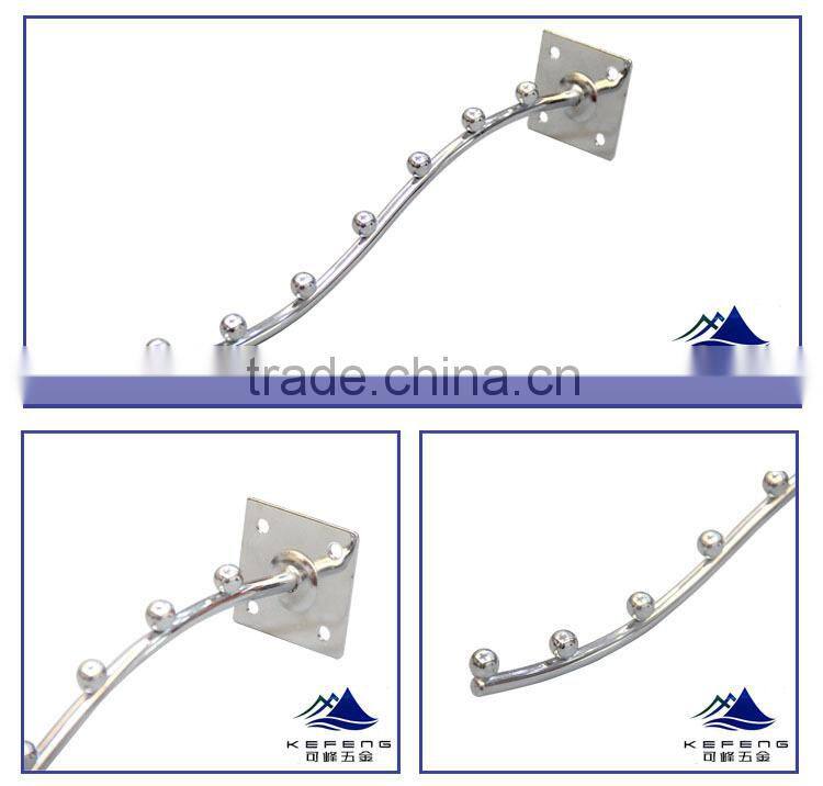 silver metal bracke metal bracket clothes hooksKF-E017