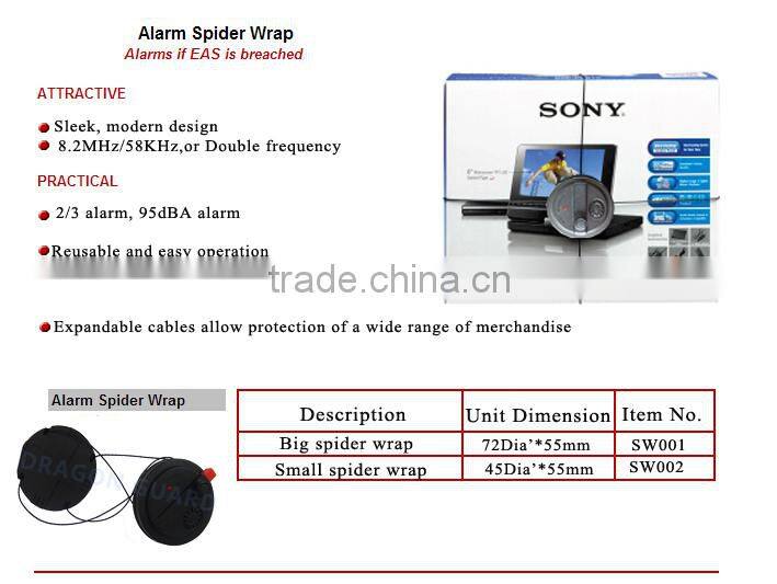 Spider wraps detacher 3 spider wraps eas hard tag