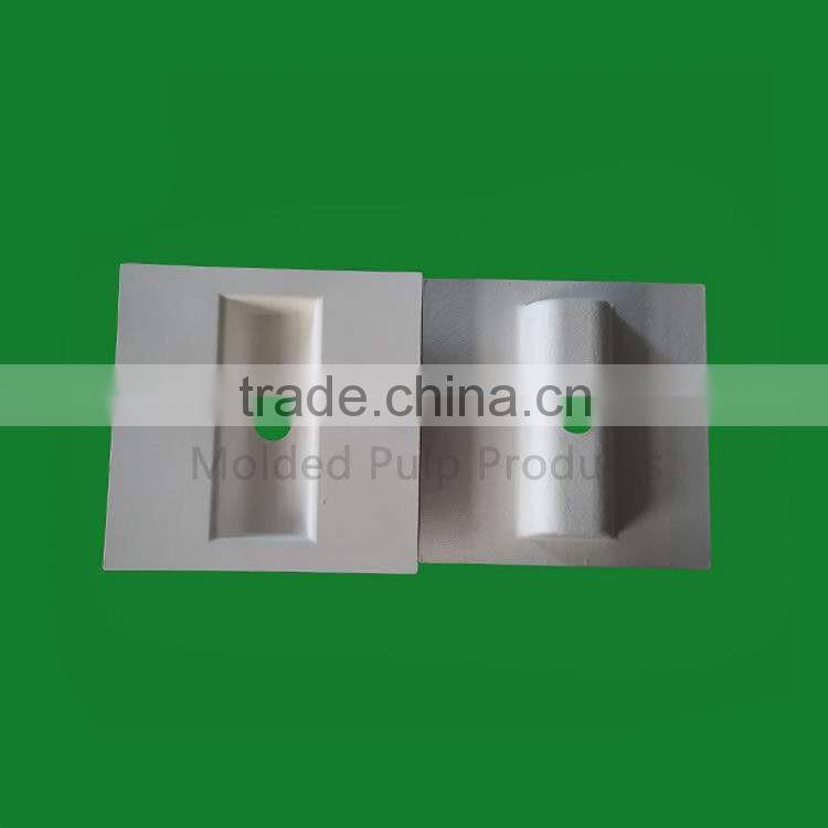 Wholesale good quality sugarcane biodegradable electronics pulp packaging