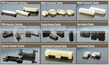 electron component IC VH3.96mm pitch 2p 3p 4p 5p 6p 7p 8p to 15p white SQ pin THT DIP Needle base connector WAFER Connector