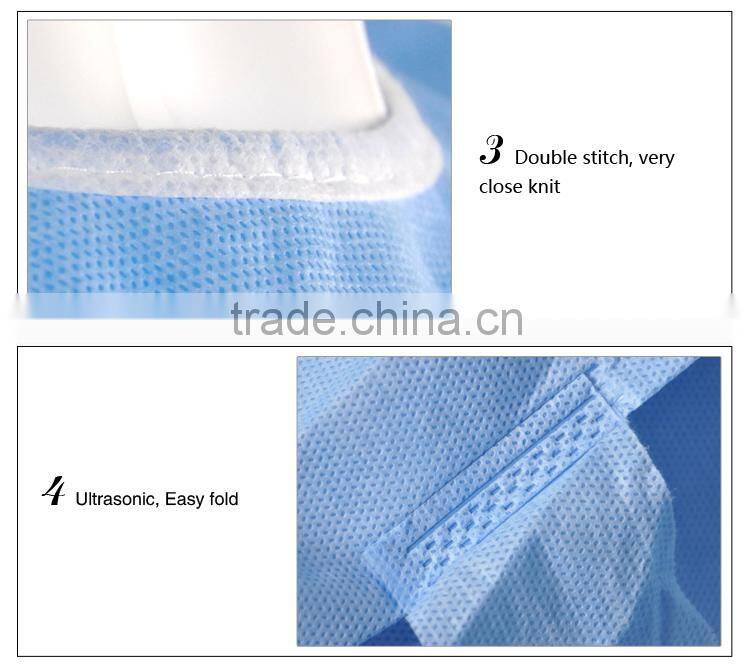 2014 Available Disposable Anti-dust Doctor Surgical Robe