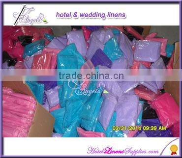light blue wholesale organza table runners for wedding table decorations
