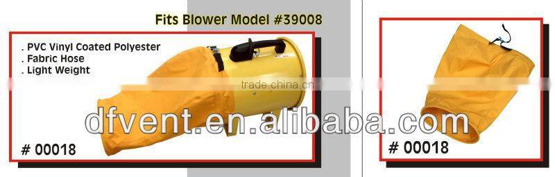 PVC Lay-flat ventilation air duct hose for carpet drying machine
