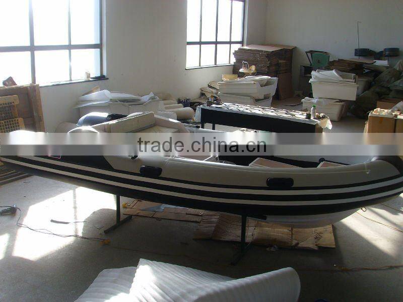 (CE)optional floor size PVC material folding boat