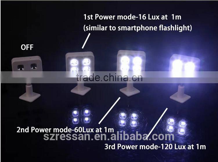 Selfie camera portable flash light for cell phone night selfie stick