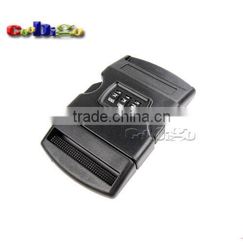 2" Webbing Password Safety Detach Buckle Plastic for Travel Luggage Backpack #FLC418-50B