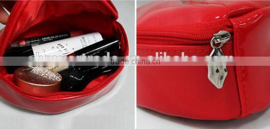 PU bling cosmetic bag made in china