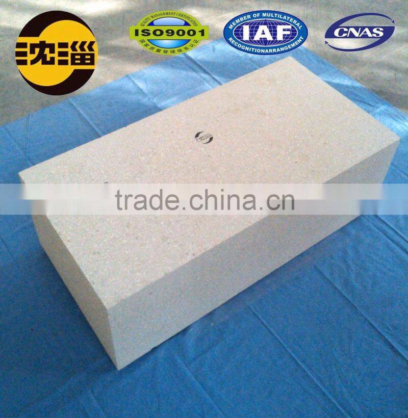super low cement bottom fire brick refractory clay brick vibration and pouring process brick