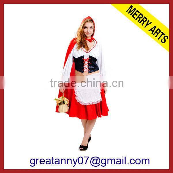 China yiwu Red and white sweet color beautiful halloween special clothes alibaba wholesale halloween special clothes