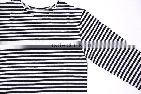 Russian military horizontal stripe long sleeves t shirt