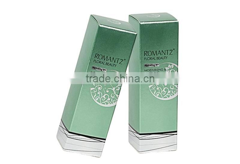 Offset printing clear plastic window packaging lip gloss box