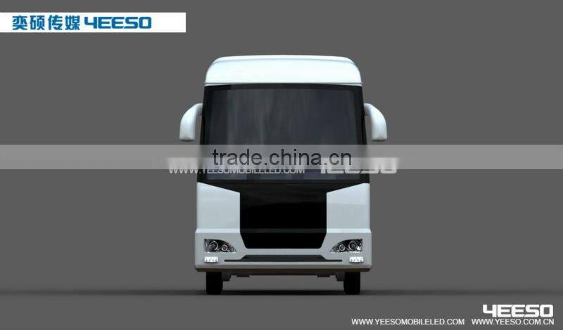 Hot YEESO Full Color Display Outdoor Advertising LED Car