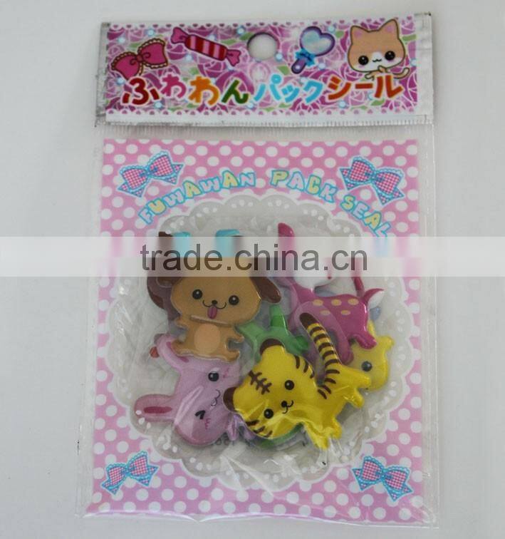 2015loving heart shape home decoration puffy sticker,hot sale 3d foam sticker