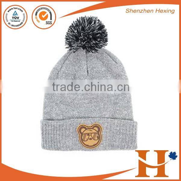 Customize high quality women hat and design you logo knitted hat,embroidery lady hat for women
