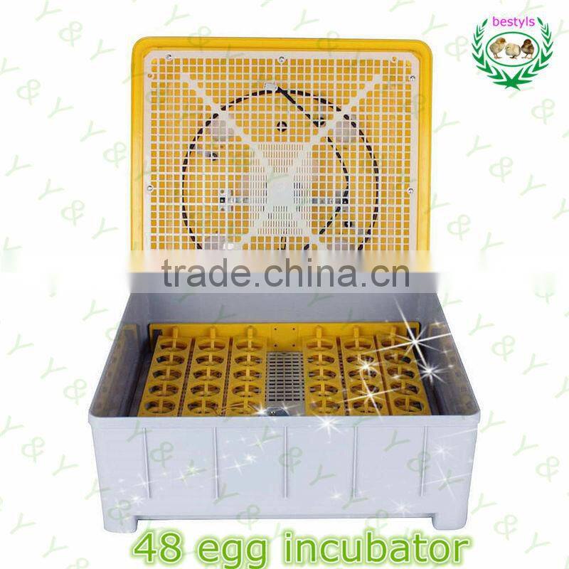 48 eggs brooder Digital Mini egg incubator JN8-48 hygrometer for incubator use chicken egg incubator for sale