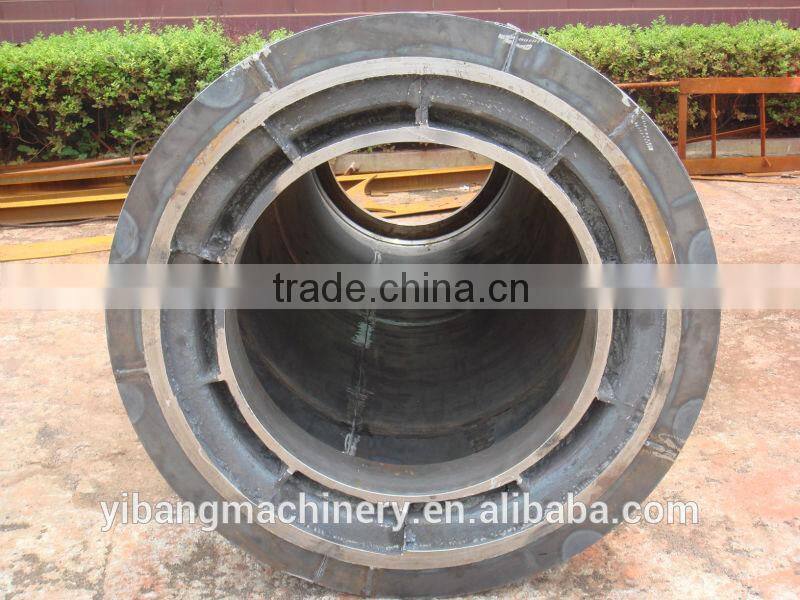 machine for the production of cement concrete pipe moulds