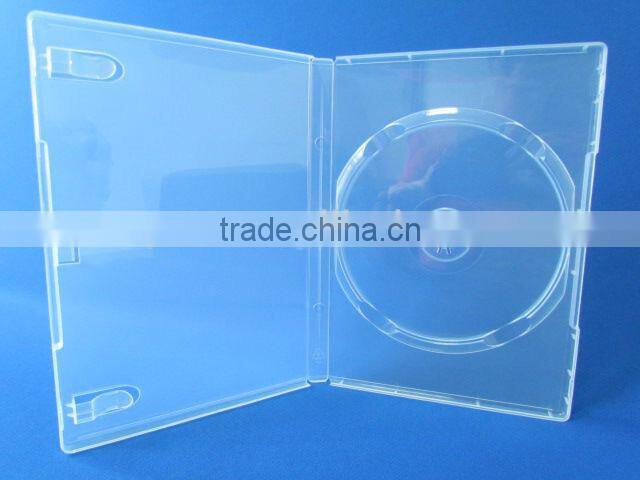 factory sale different packing! single tray and double tray 14MM DVD case