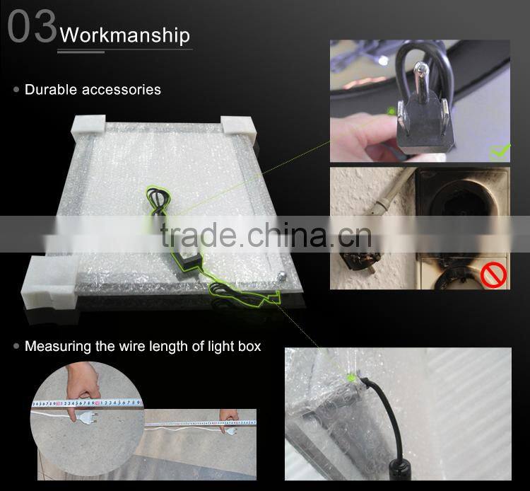 New Arrival Easy Installing Outdoor Aluminium Profile Light Box For Advertising Display