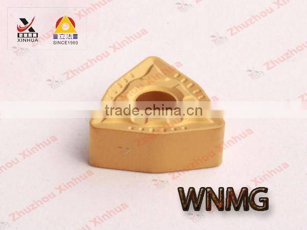 Zhuzhou cemented Carbide insert ISO Turning cutting tools WNMG-PM with high quality