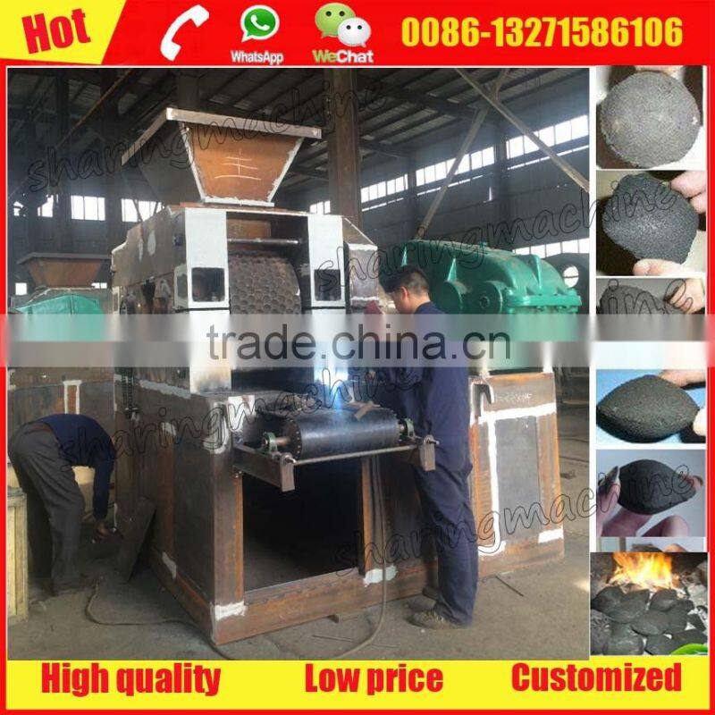 China professional coal briquette press machine with factory price for sale