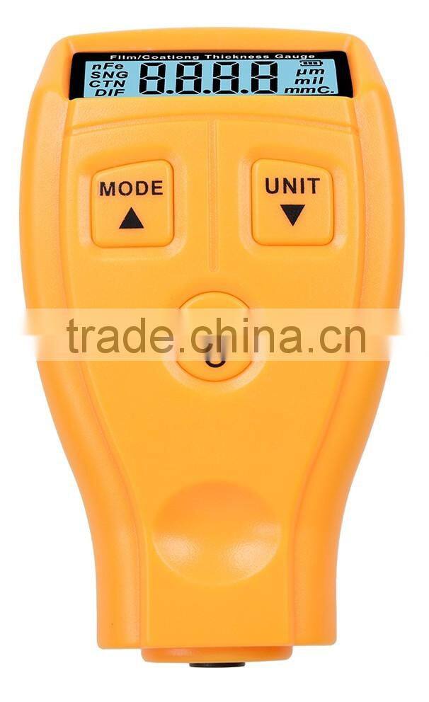 2016 new thickness gauge portable nondestructive nonmagnetic Coating Thickness meter