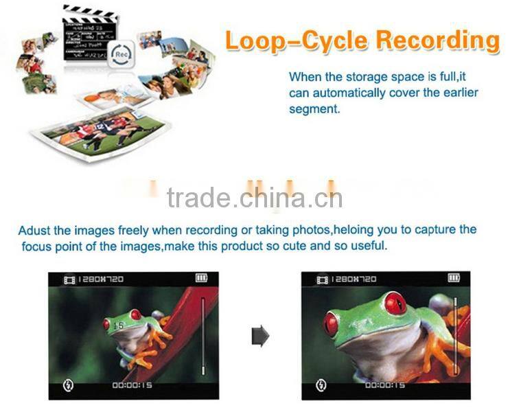 Shenzhen Ultra-thin mirror dual camera car dvr with G-sensor fuction