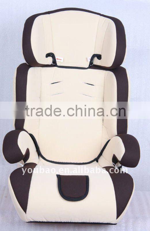 baby car seat with 5-point belt buckle