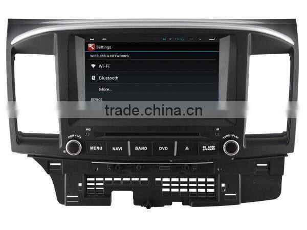 Quad Core Android 4.4 Car GPS navigation system For MITSUBISHI LANCER 2007-2012