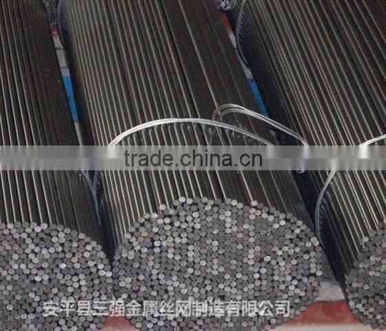 Galvanized or pvc coated suitable price the stainless steel cut wire,steel wire rod