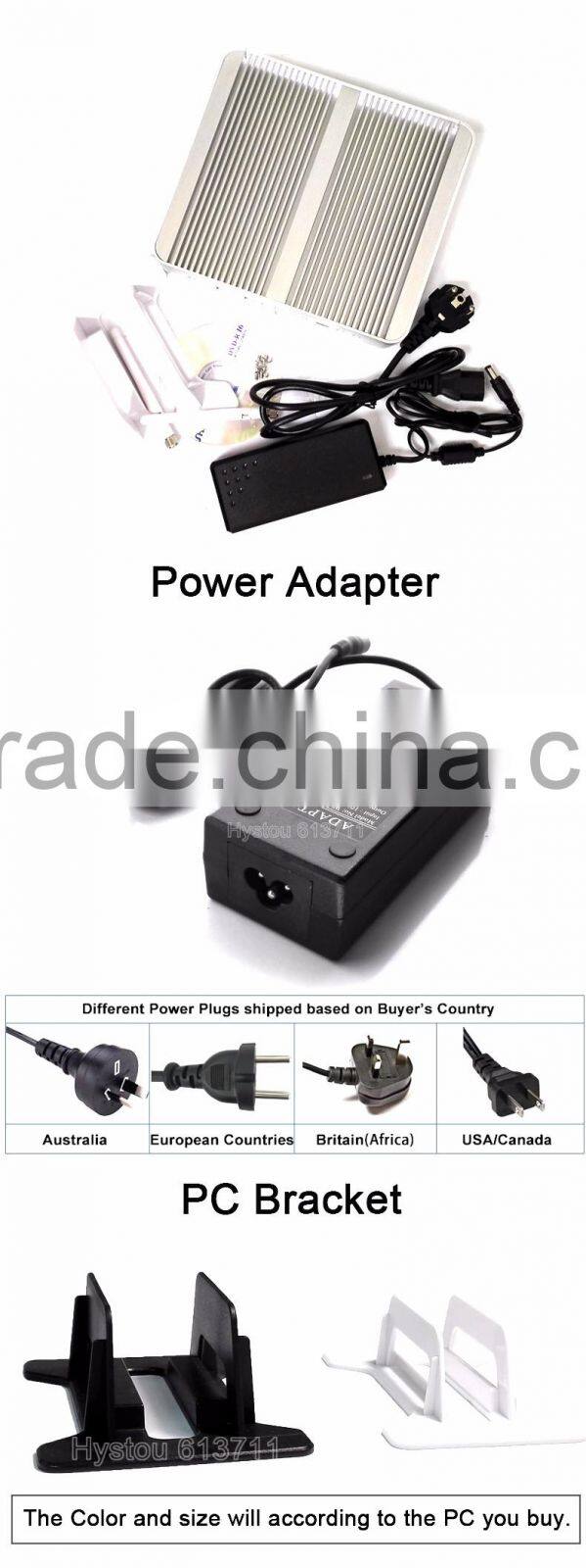 Wholesale Mini PC Dual NIC Quad Core Celeron J1900 Mini PC 2 LAN port with WiFi&Bluetoth 3.0 USB 3.0