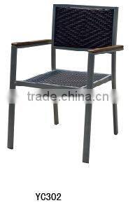 Commercial use humanization armrest rattan wicker office chairs YC116