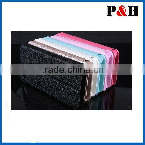 Detachable magnet wallet leather case for iphone 5