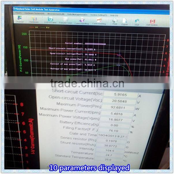 High Quality Class AAA Solar Panel Flash Tester