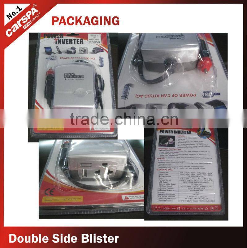 DC to AC 200W mini dc ac power inverter