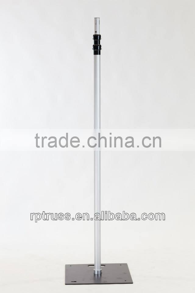 Portable Pipe and Drape photo booth with black and pin drapes