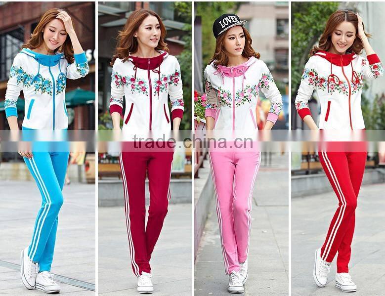 Women's embroidered sportswear/Lover's sportswear