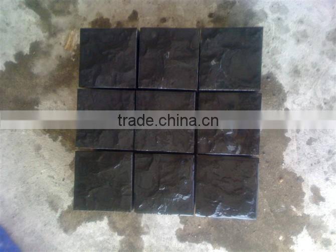 ZP black chinese black granite for paving