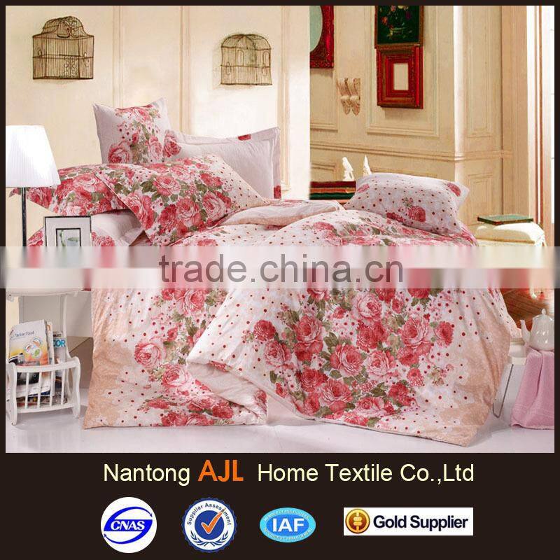 cheap twin sheet sets 100cotton reactive printed