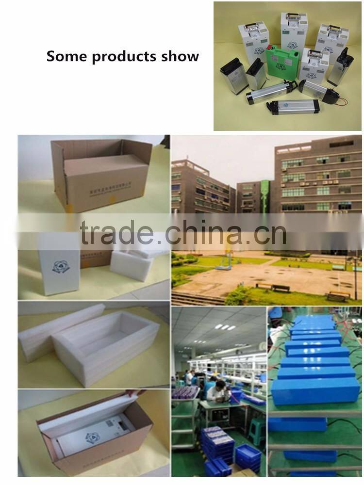 E-bike lithium battery 60V 8Ah Cuboid lithium battery pack e-bicycle beam built-in lithium battery