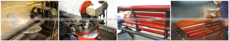 Powder coated classic metal outdoor garbage bin,outside garbage bin/dustbin with cover