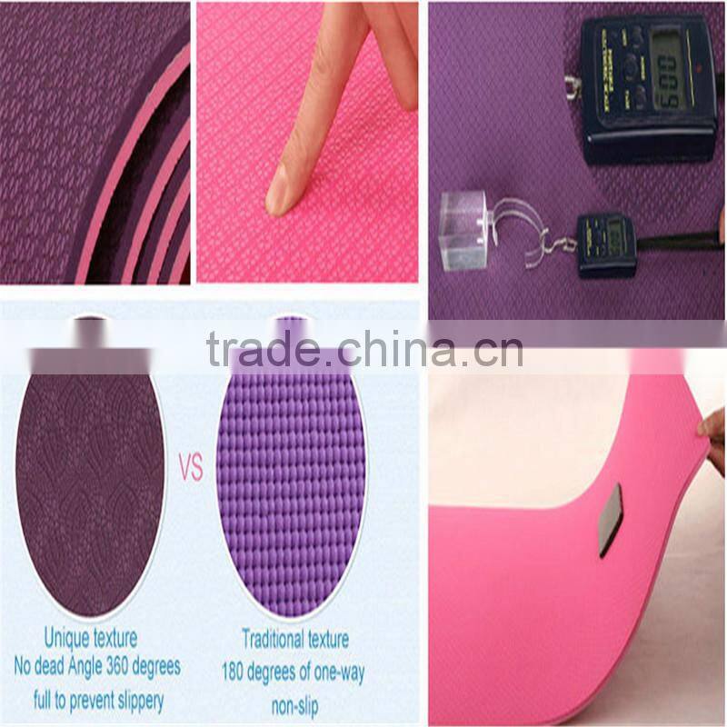 eco friendly fitness tpe yoga mat cover