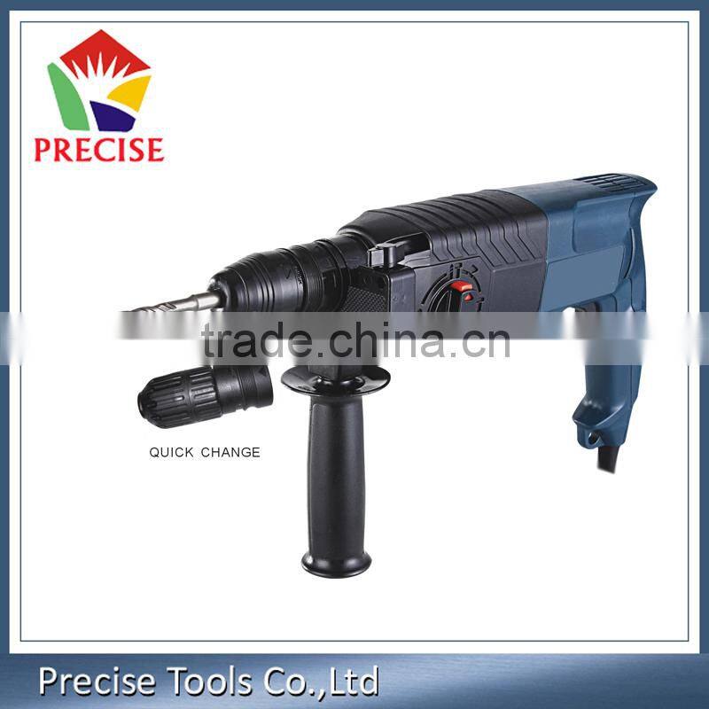Power Tool 24mm 650W Protable Electric Jack Rotary Hammer Drill