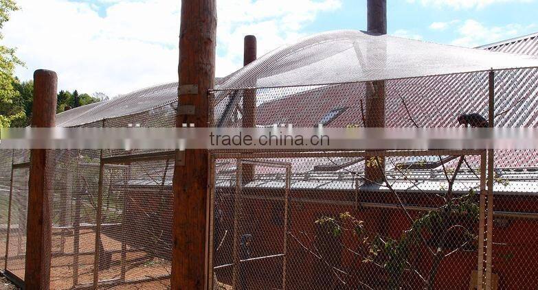 stainless steel aviary cage netting bird aviary netting