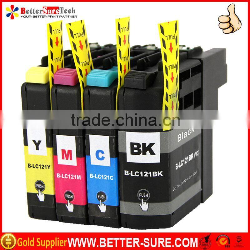 Compatible brother LC121 Y compatible ink cartridge for brother lc121
