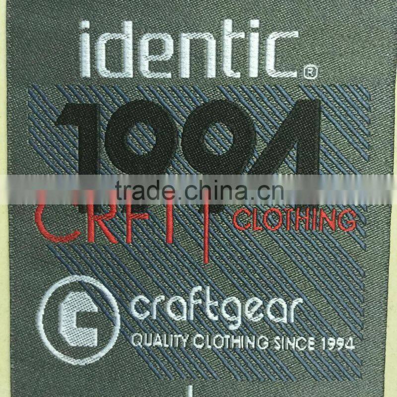 factory direct clothing labels for clothing in apparel for garment blanket and caps factory sale