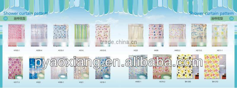 plastic bathroom curtain designs