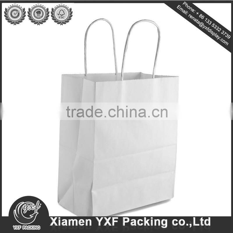 Twist Handle Bags Colored Red Gloss Handle Gift Bags