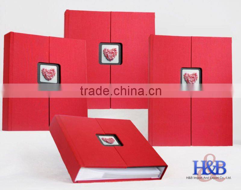 Nice leather photo albums and wedding albums