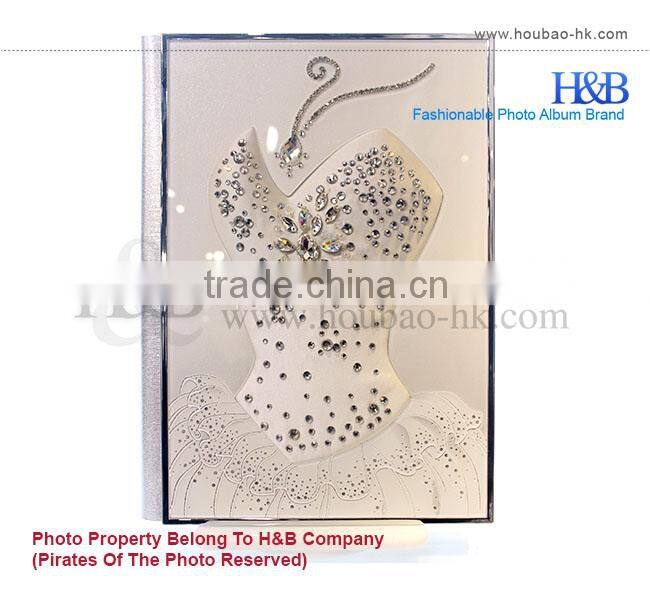 Wholesale A4 Acrylic Wedding Album Cover Design